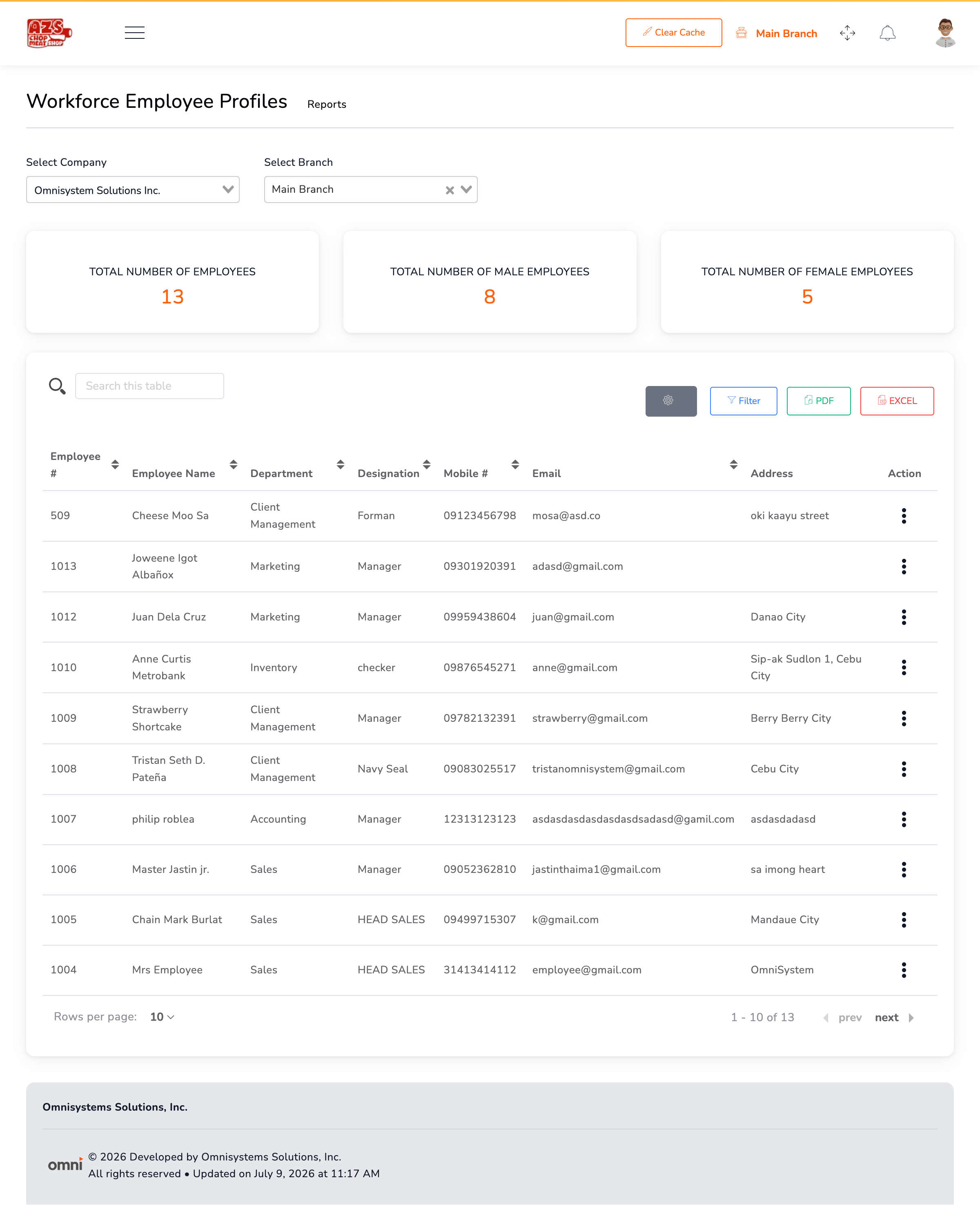 Workforce HRIS screenshot 5